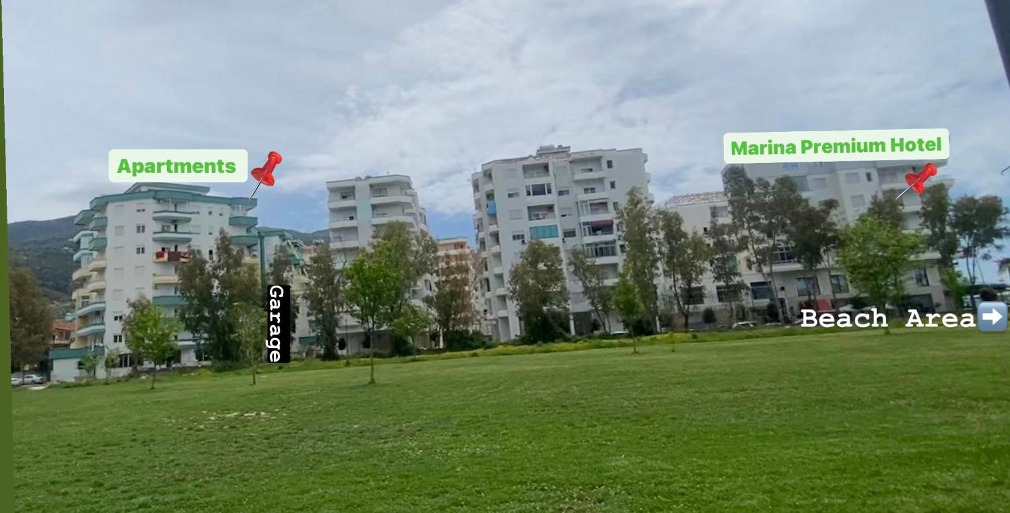 Marina Premium Hotel & Apartment Vlorë Eksteriør bilde