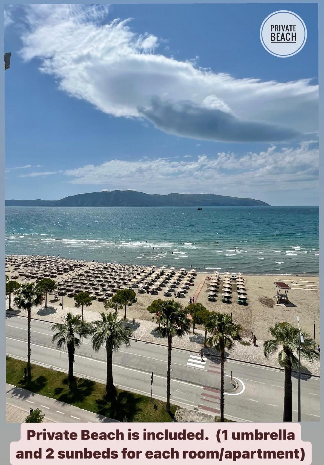 Marina Premium Hotel & Apartment Vlorë Eksteriør bilde